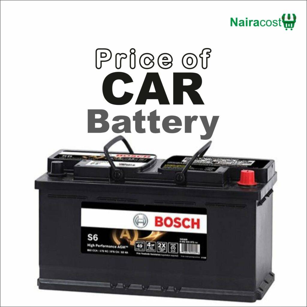 Price Of Car Battery In Nigeria