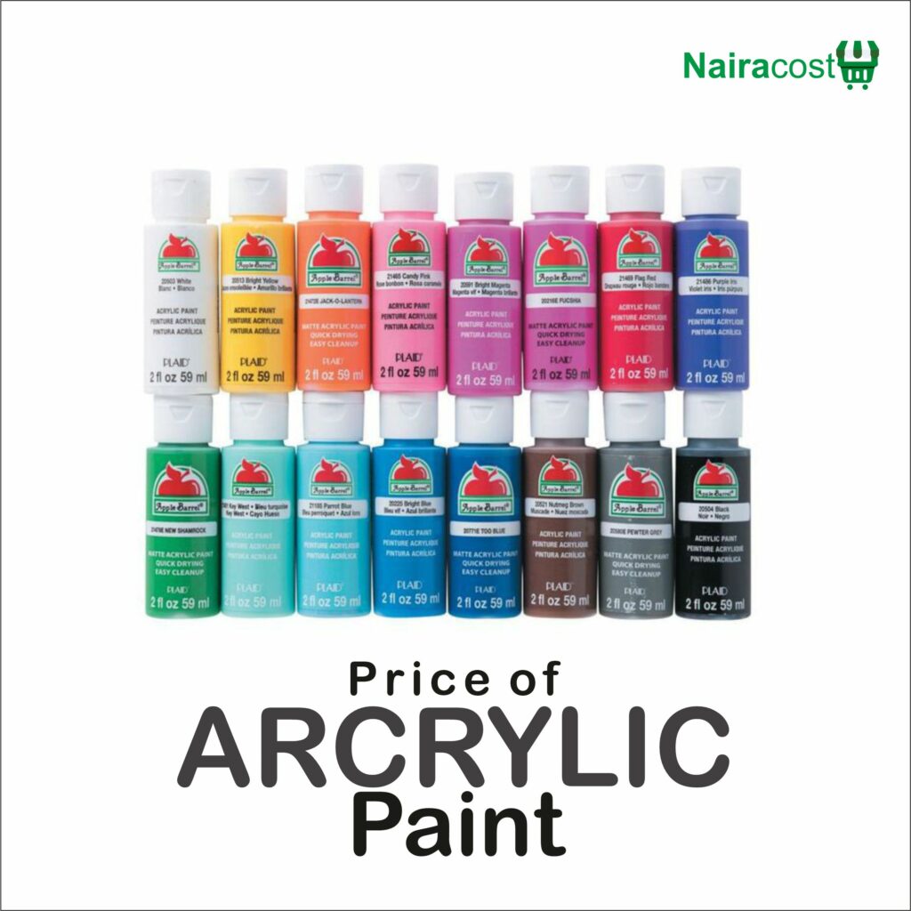Acrylic Paint price in Nigeria