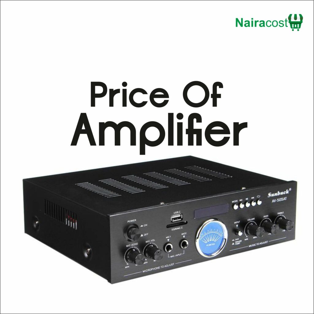 Price of Amplifier in Nigeria