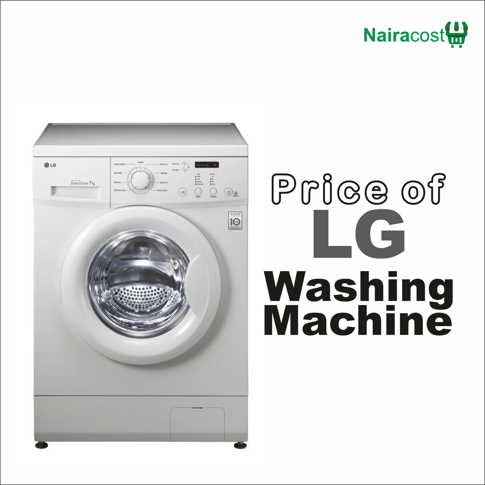 price of tokunbo washing machine