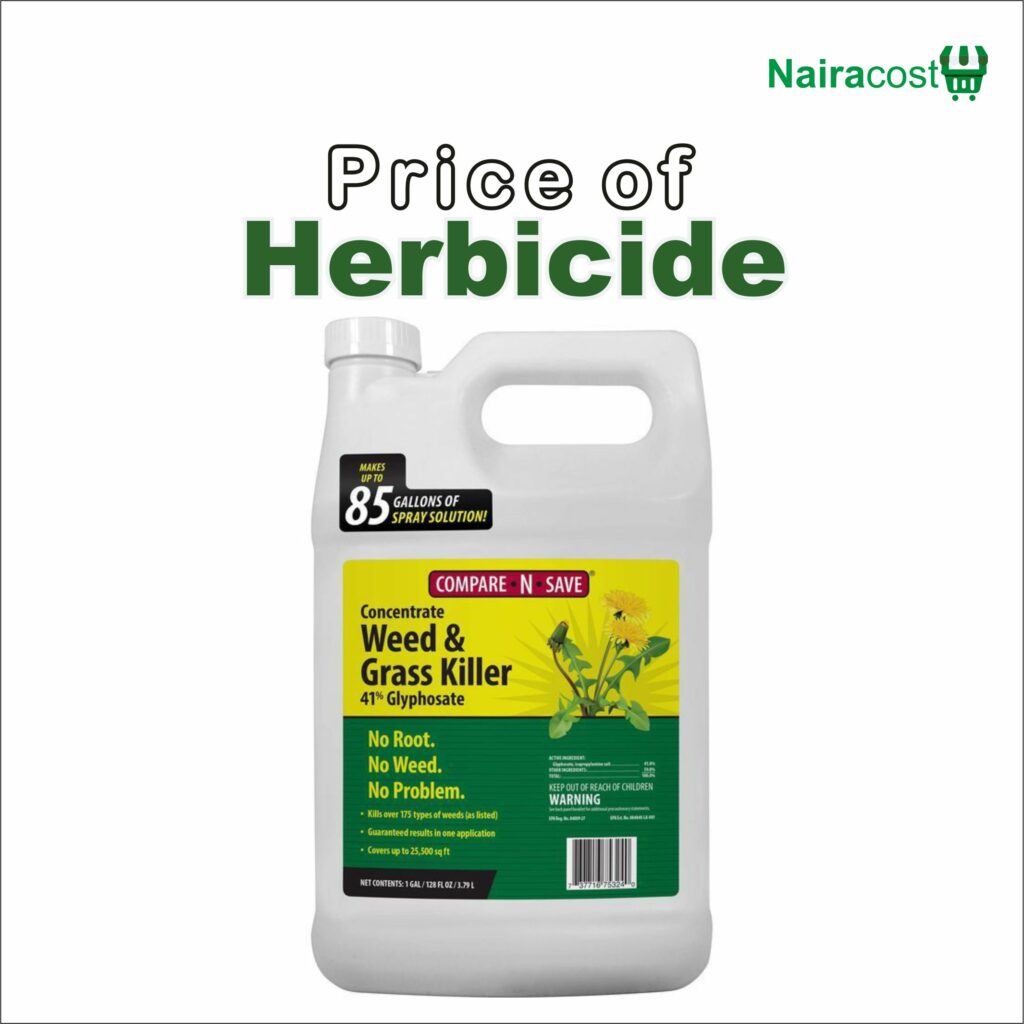 Price of Herbicides in Nigeria